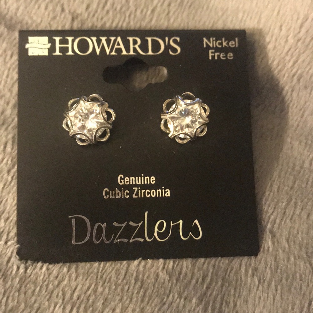 CZ earrings